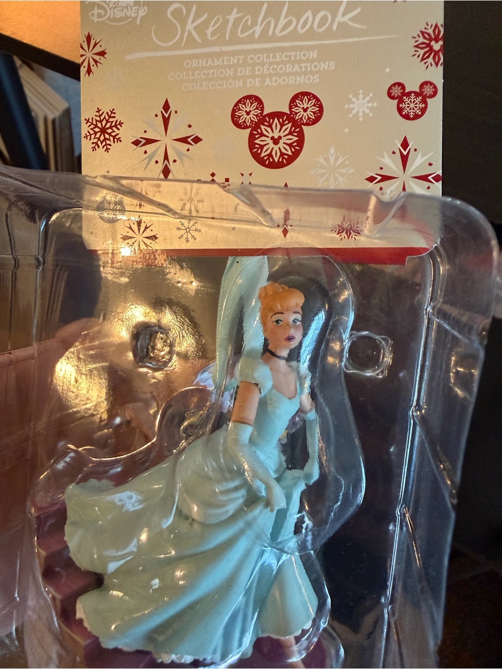 Disney Sketchbook Ornament Collection Cinderella Holiday Ornament